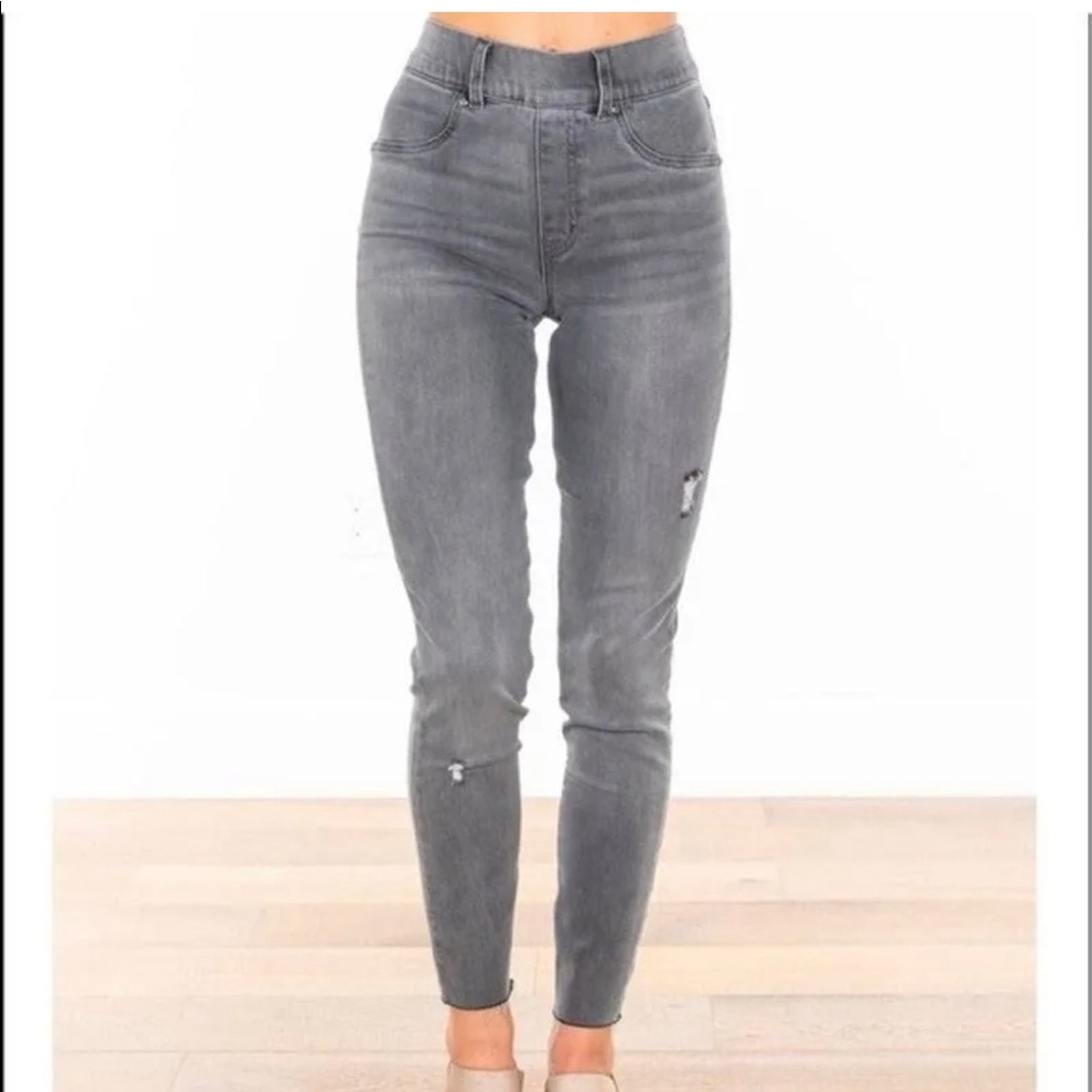 Spanx grey jegging